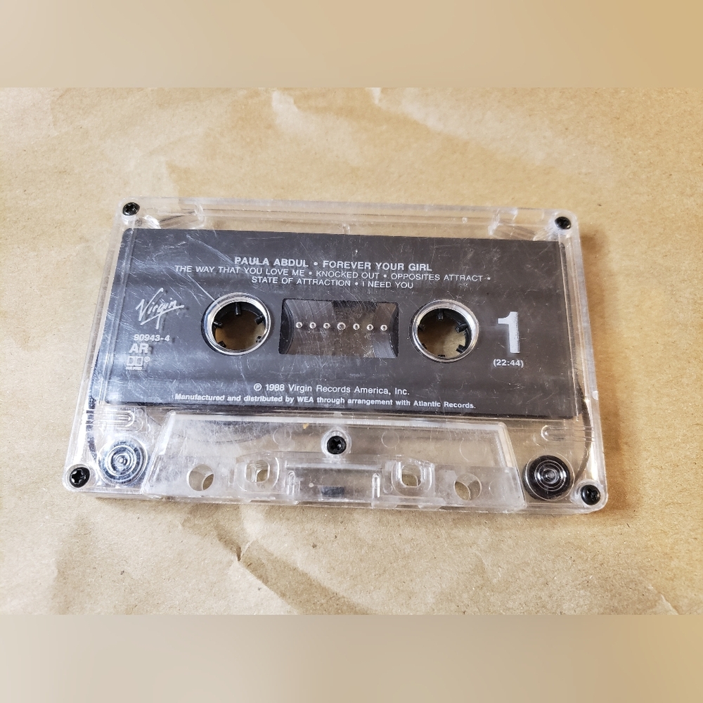 Paul Abdul's Forever Your Girl cassette